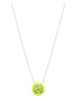 Gemstone Enamel Necklace (Available in 11 Colors)