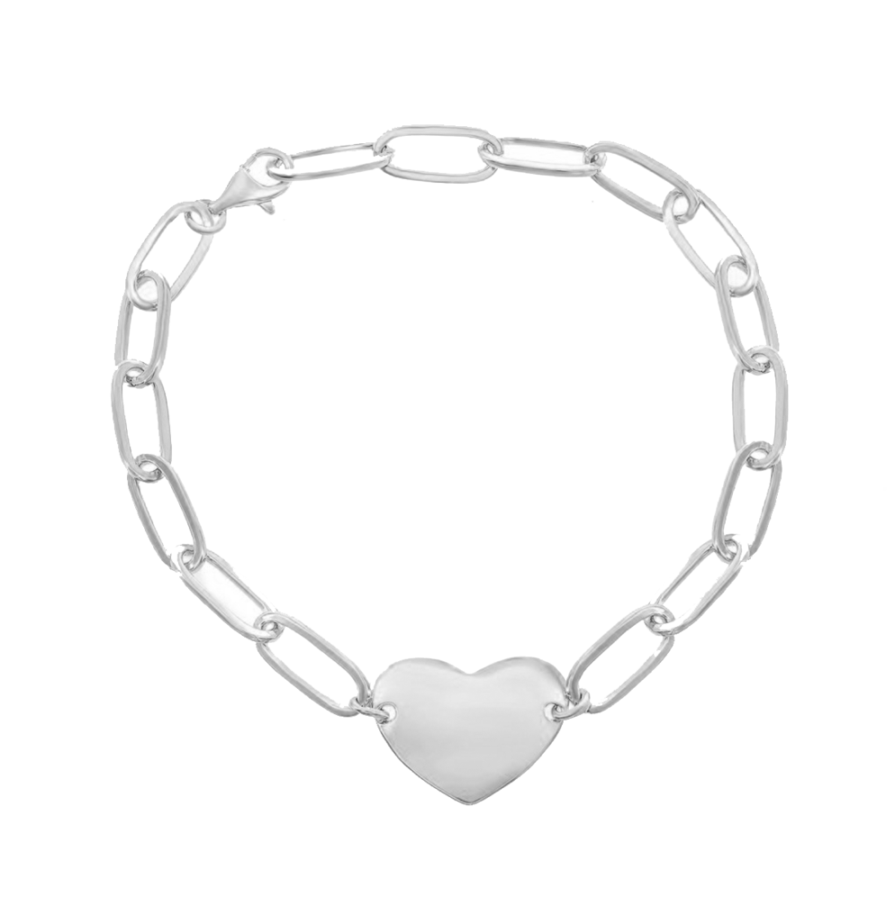 Paperclip Heart Bracelet – The Little Shop of Jewels