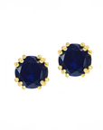 Claw Birthstone Stud Earrings (Available in 12 Colors)